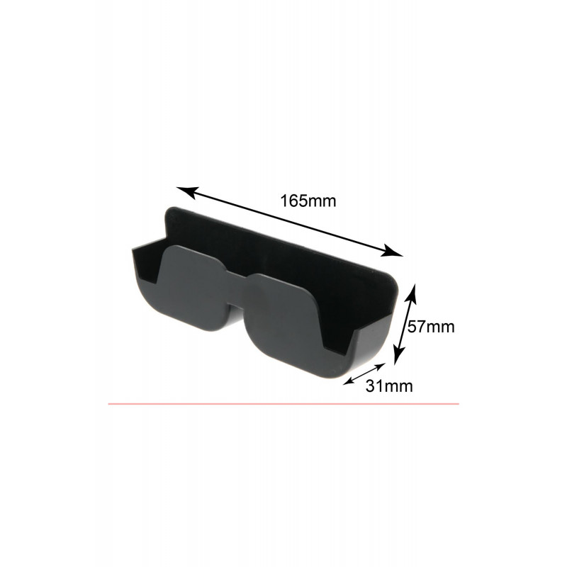 Autobrillenhalter Für Citroen C5 II 2008-2017 - Sonnenbrillenhalter Auto Visier Clip Schwarz