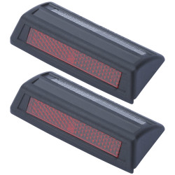 HR Door Edge Protector with Reflector Strip 2-Piece Set...