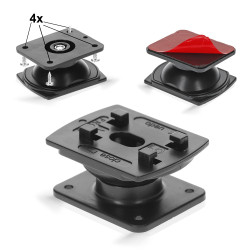 Carstylingshop Socle Articulé Swivel Mount 2 30 x 50 x 40...