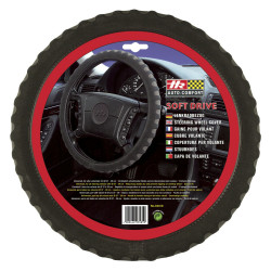 HR Lenkradbezug Klima-Effekt Schwarz/Grau Ø 38 cm für...
