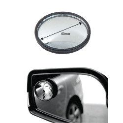 Carstylingshop Miroir Angle Mort Rond 5 cm Autocollant...