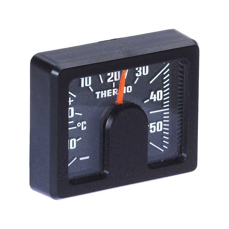 HR Autocomfort Raumthermometer Auto KFZ rundes Bimetall Thermometer 44 mm  selbstklebend justierbar