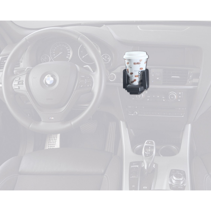 hr-imotion Getränkehalterung - 105 119 01 für die Auto-Lüftung mit  variablen Haltebacken Art.-Nr.: 10511901