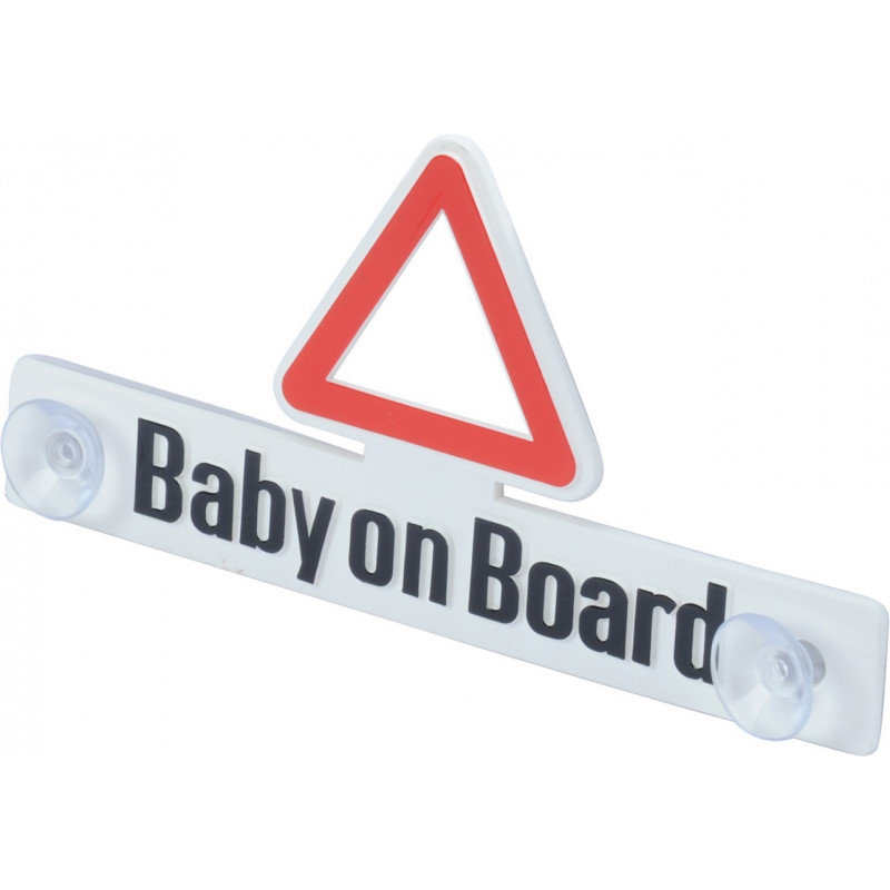 Hinweisschild "Baby on Board"