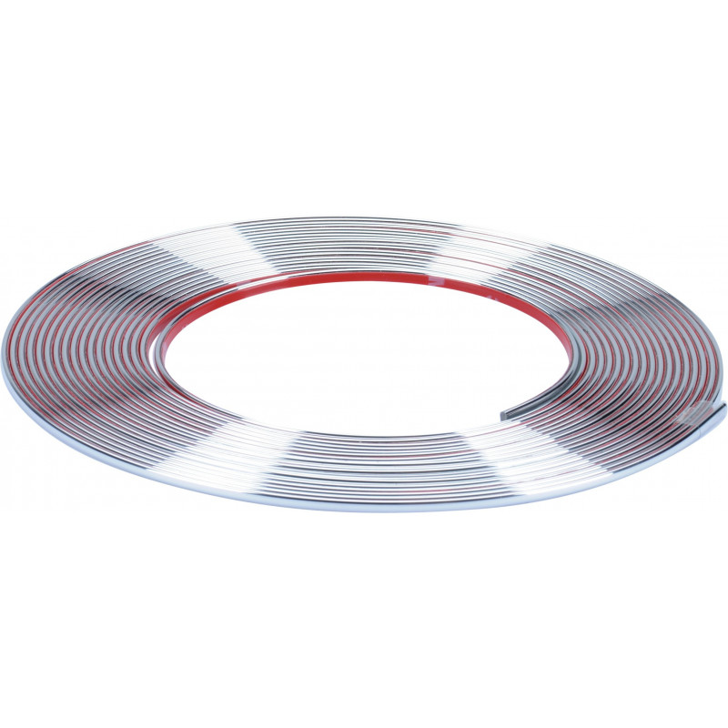 Chrom Zierleiste 10m x 3,5mm