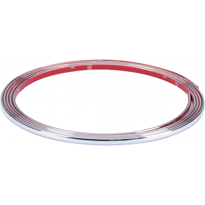 Chrom Zierleiste 3m x 7mm Chrom Zierleiste 3m x 7mm