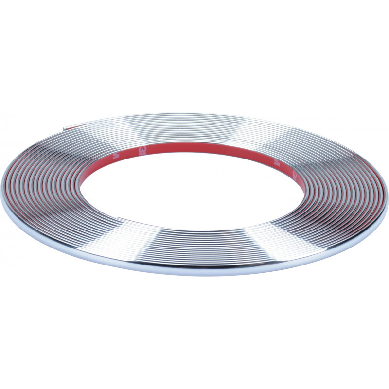 Chrom Zierleiste 10m x 7mm